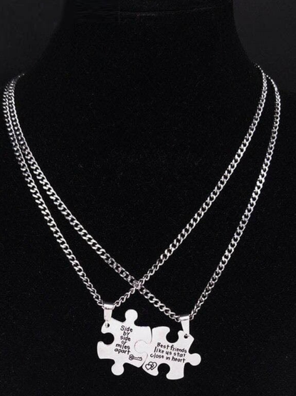 Puzzle Piece Best Friend Necklace