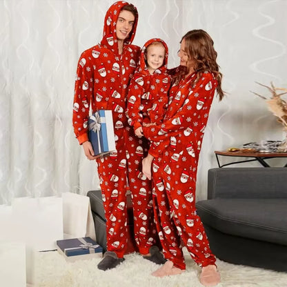 Funny Family Christmas Pajamas with Dog