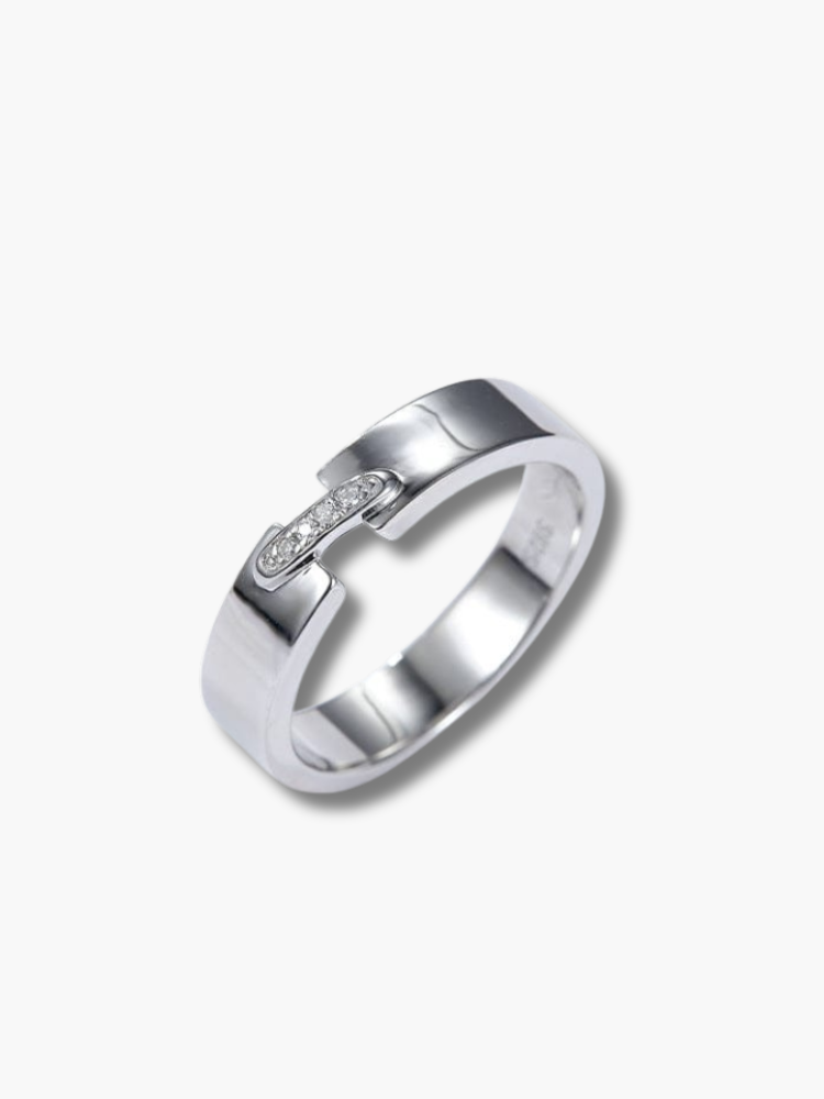 Silver Promise Rings for Couples