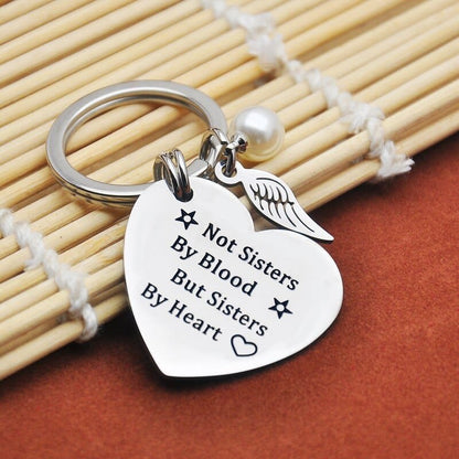Sister Keychain Engraved