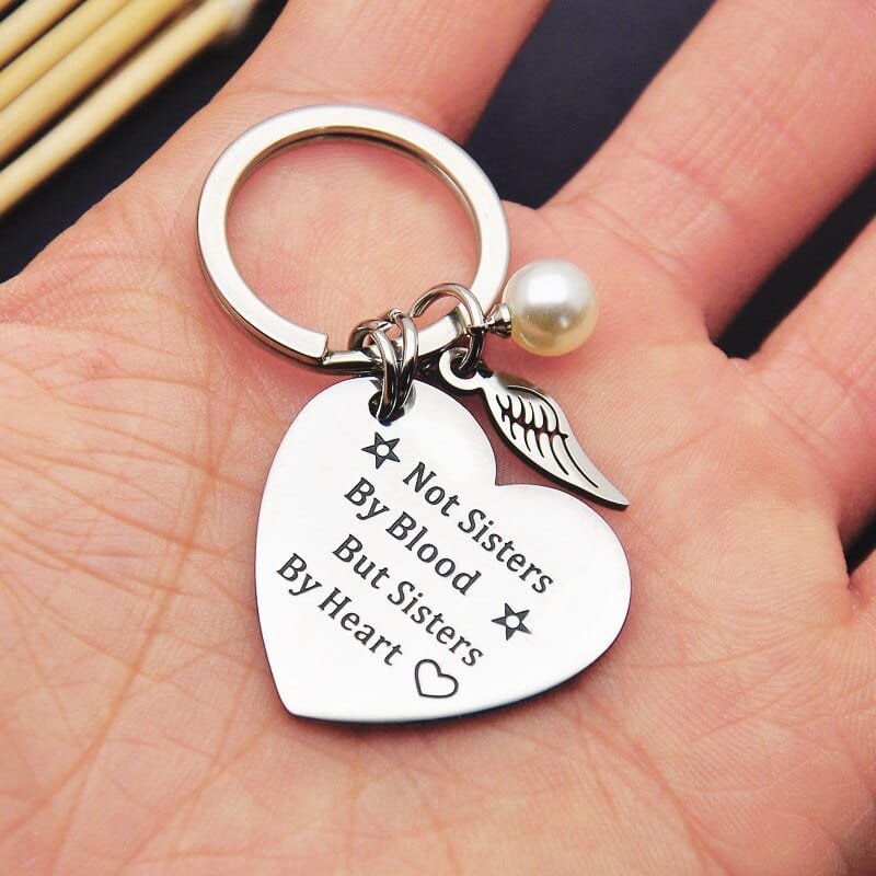 Sister Keychain Engraved