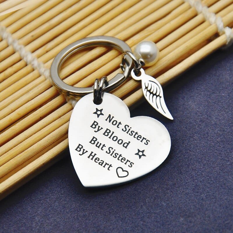 Sister Keychain Engraved