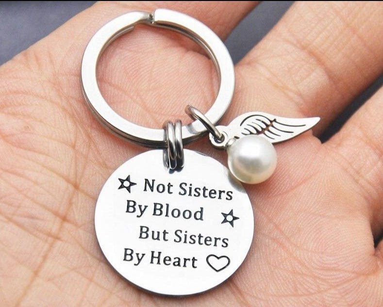 Sister Keychain Engraved