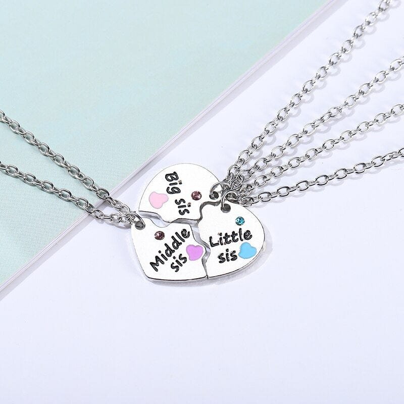 Sister Necklaces for 3