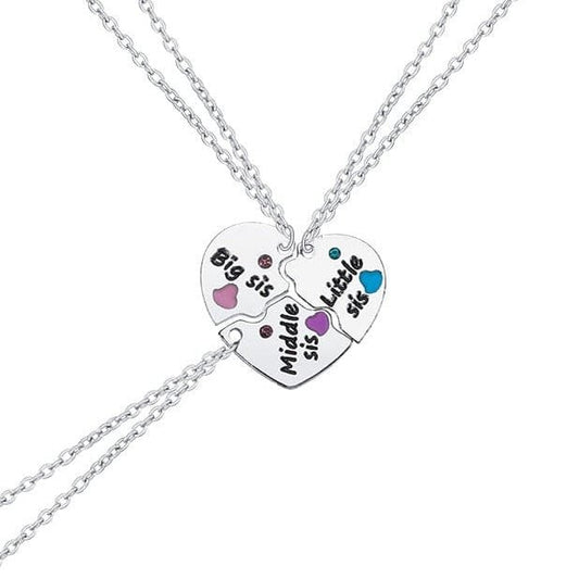 Sister Necklaces for 3