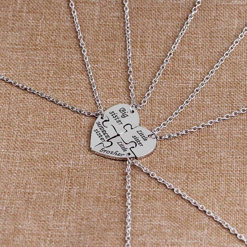 Sister Necklaces for 4