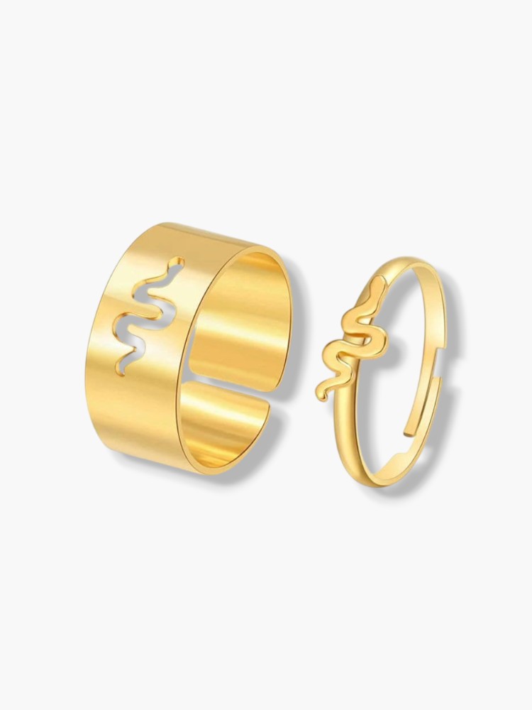 Snake Couple Ring