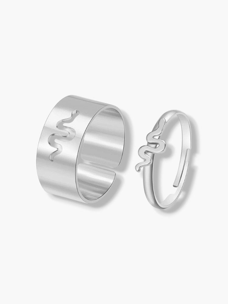 Snake Couple Ring