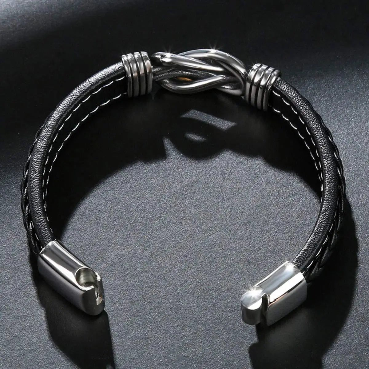Son Bracelet From Mom - Engraved Name