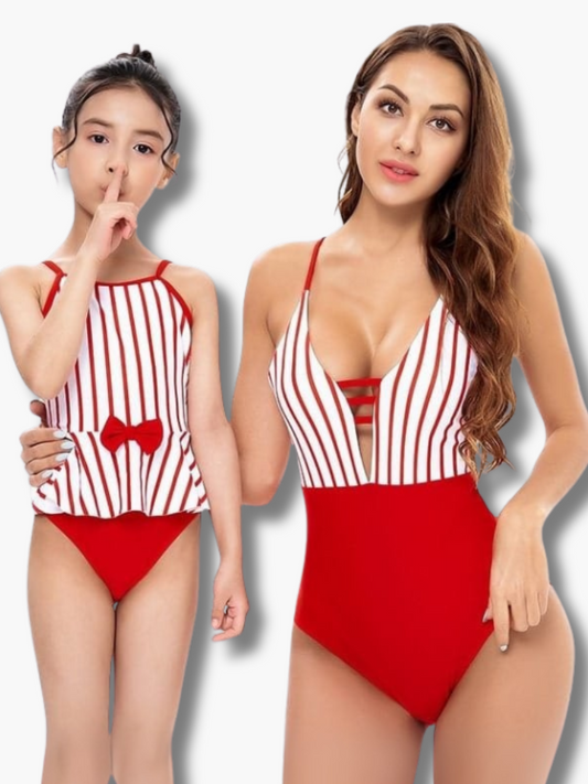 Swimwear Mother and Daughter