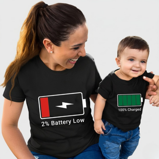 Tee shirt mère fils énergie