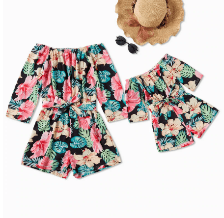 Tenue mère fille pour la plage