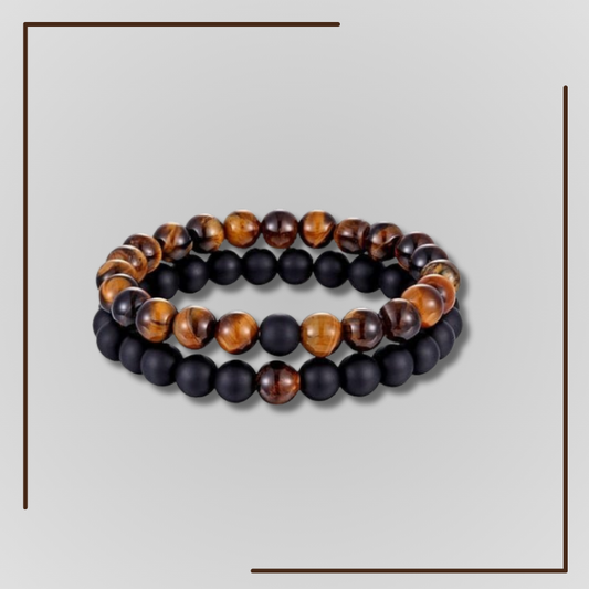 Tiger Eye Couple Bracelets