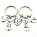 Two Part Friendship Keyrings