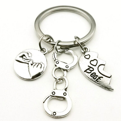 Two Part Friendship Keyrings