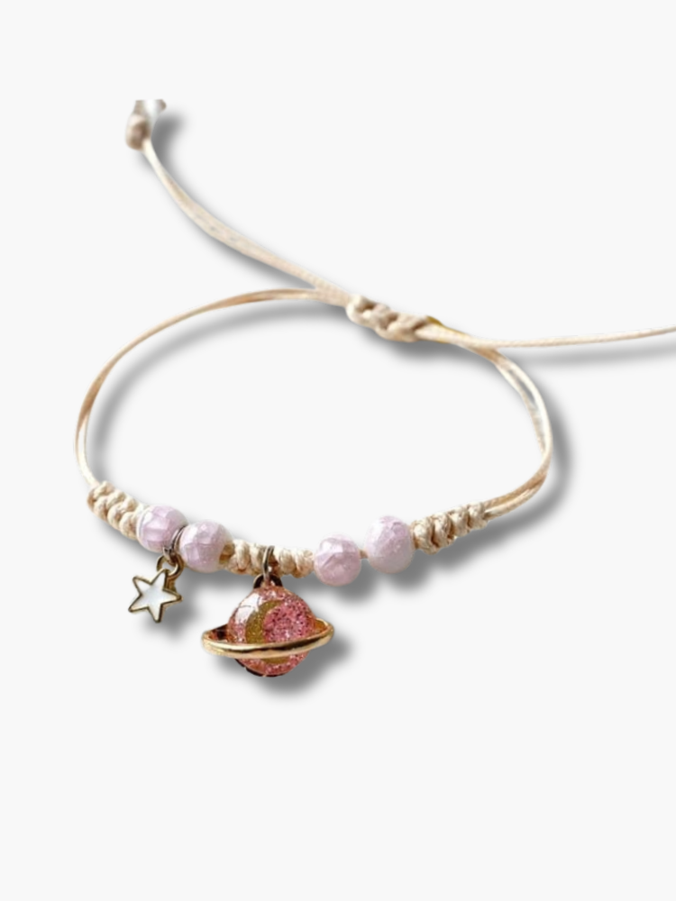 Matching Planets Bracelets for Couples