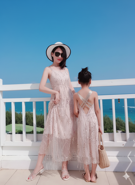 Wedding Dress for Mommy and Daughter