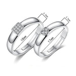 Wedding Silver Couple Ring