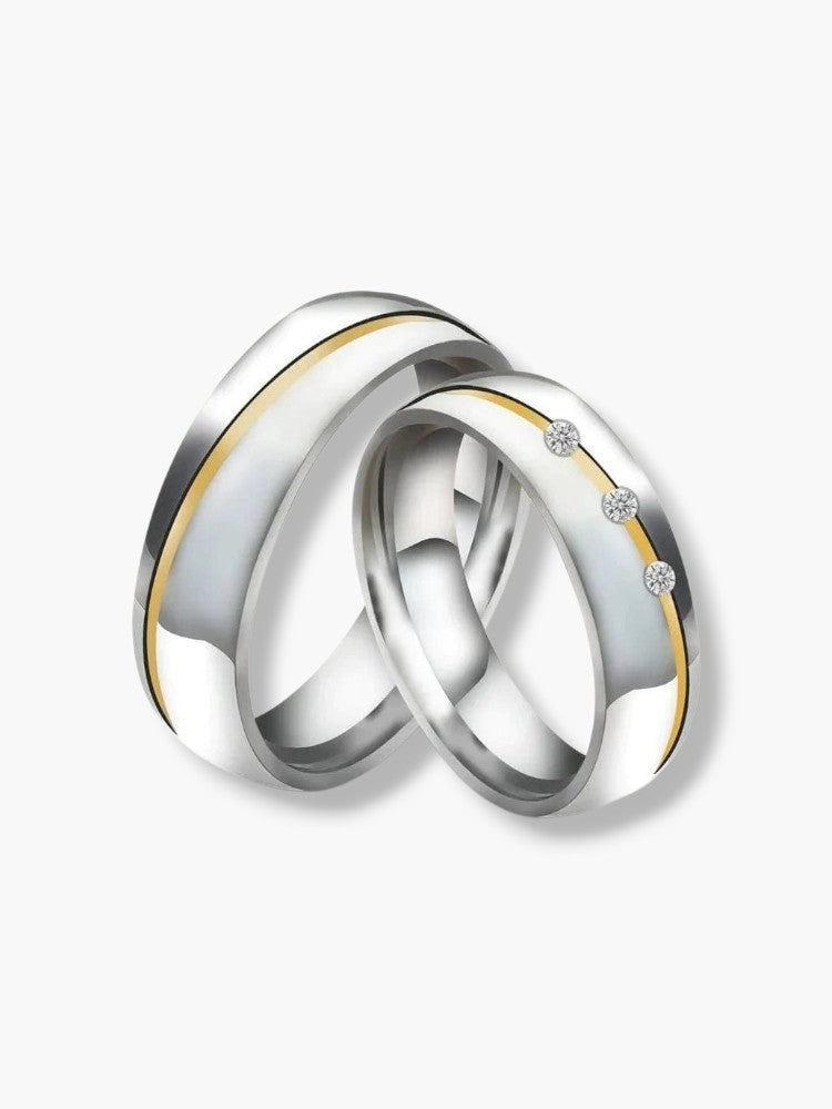 Wedding Silver Rings for Couples