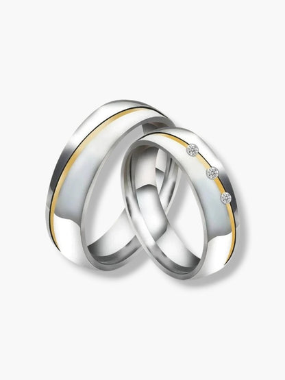 Wedding Silver Rings for Couples