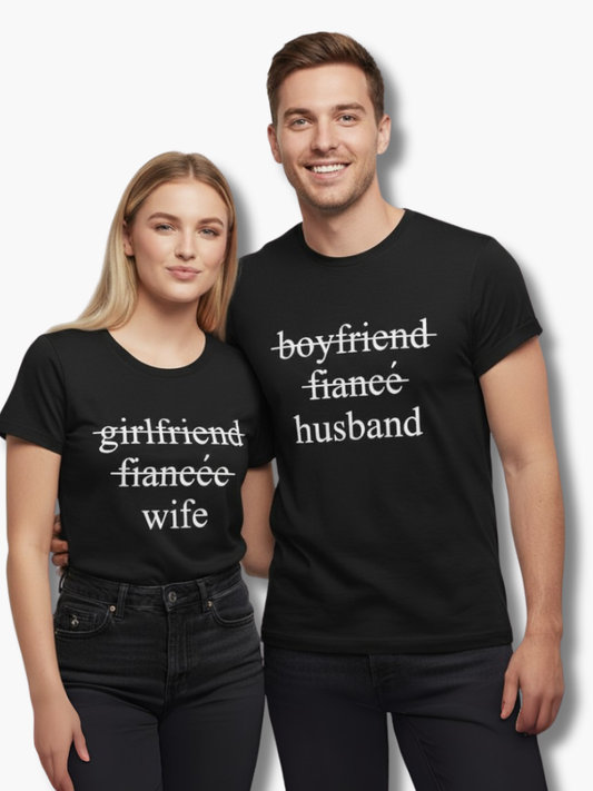 Wife & Husband Couple T-shirt