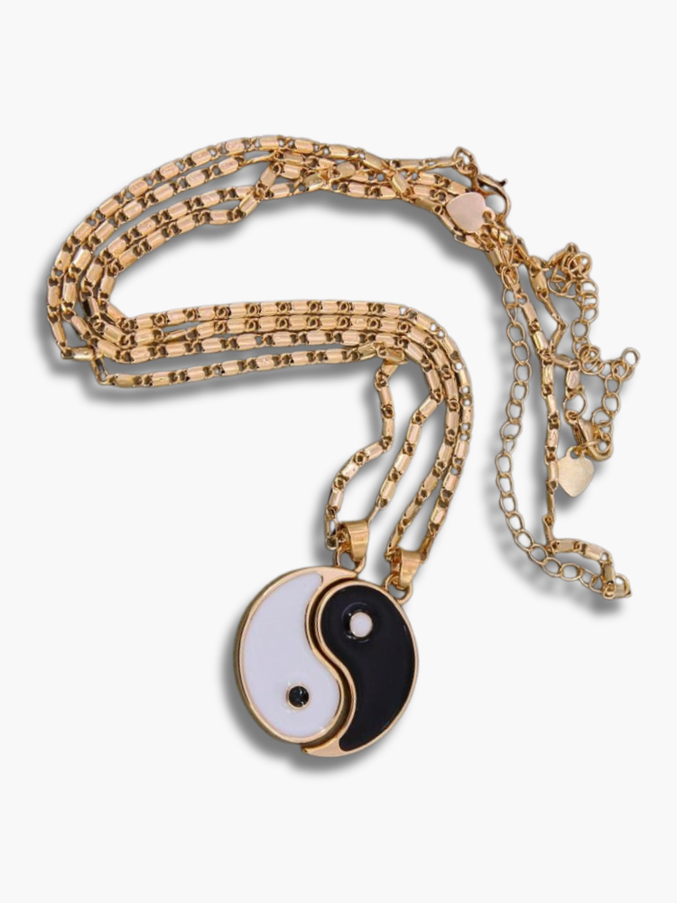 Yin Yang Friendship Necklaces
