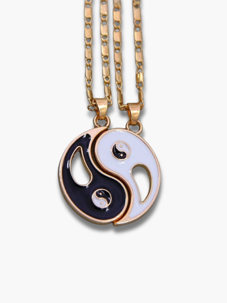 Yin Yang Friendship Necklaces