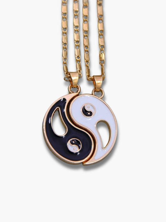Yin Yang Friendship Necklaces