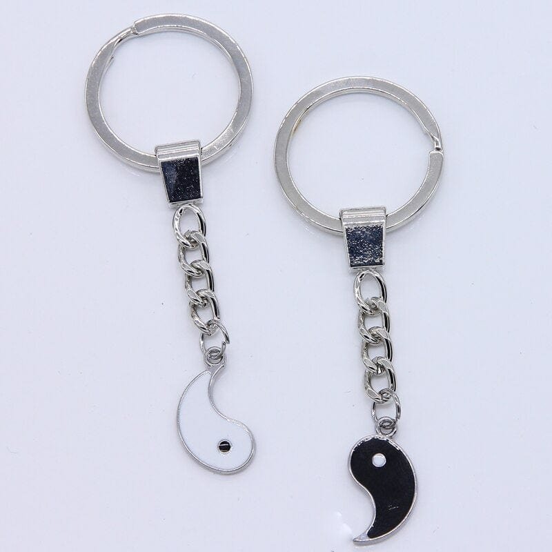Ying Yang Best Friend Keychain