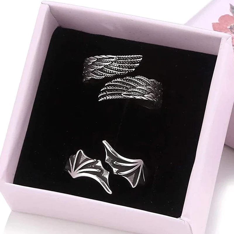 Angel Demon Matching Ring