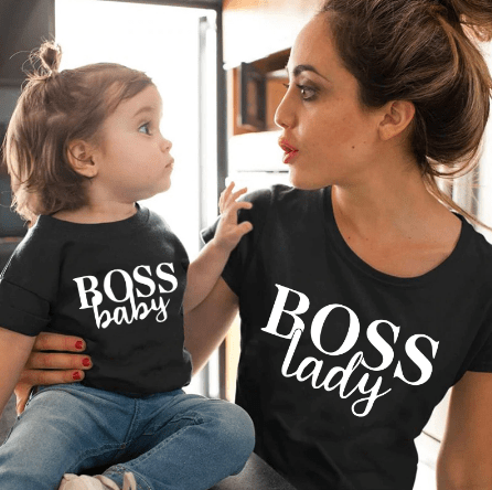 Baby & Lady Boss T-shirts