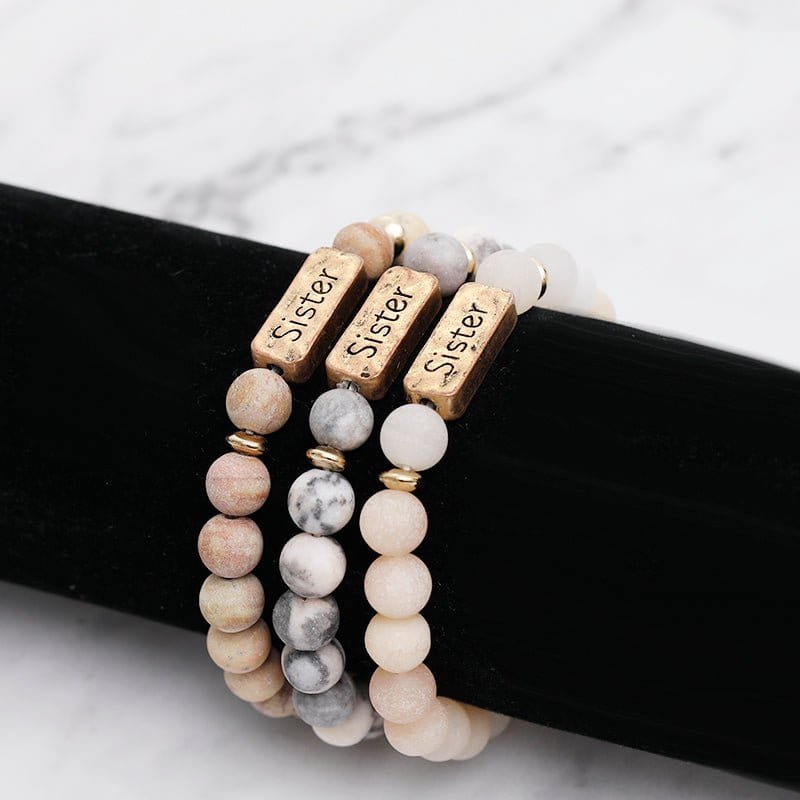 Beaded Sister Bracelets