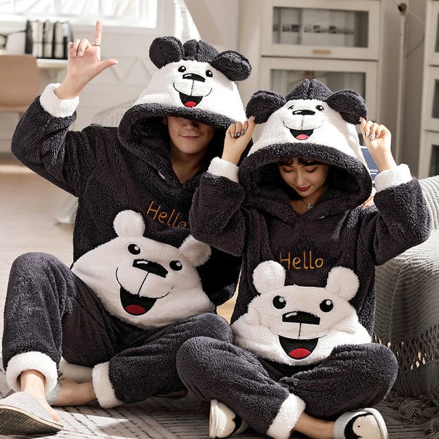Bear Adult Onesies for Couples