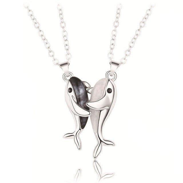 Best Friend Dolphin Necklace
