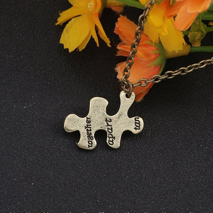 Best Friend Gifts Puzzle Piece Necklace