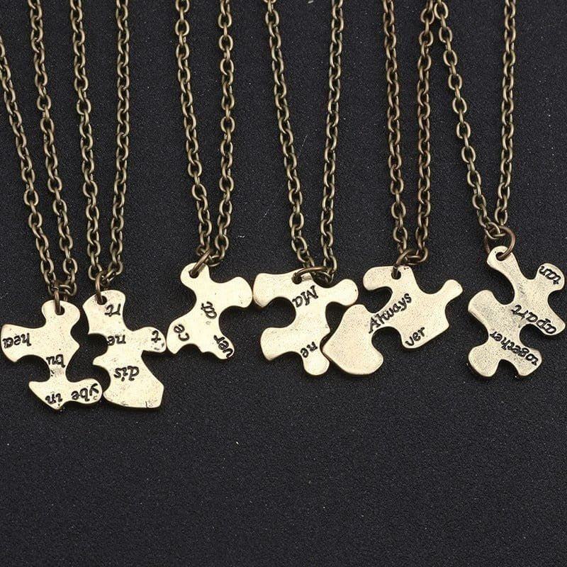 Best Friend Gifts Puzzle Piece Necklace