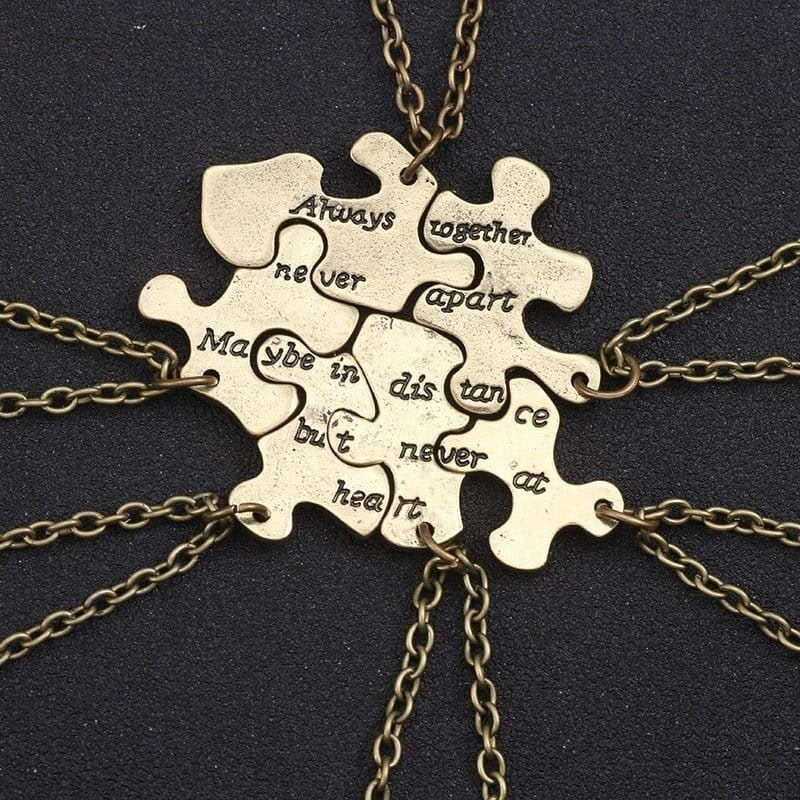 Best Friend Gifts Puzzle Piece Necklace