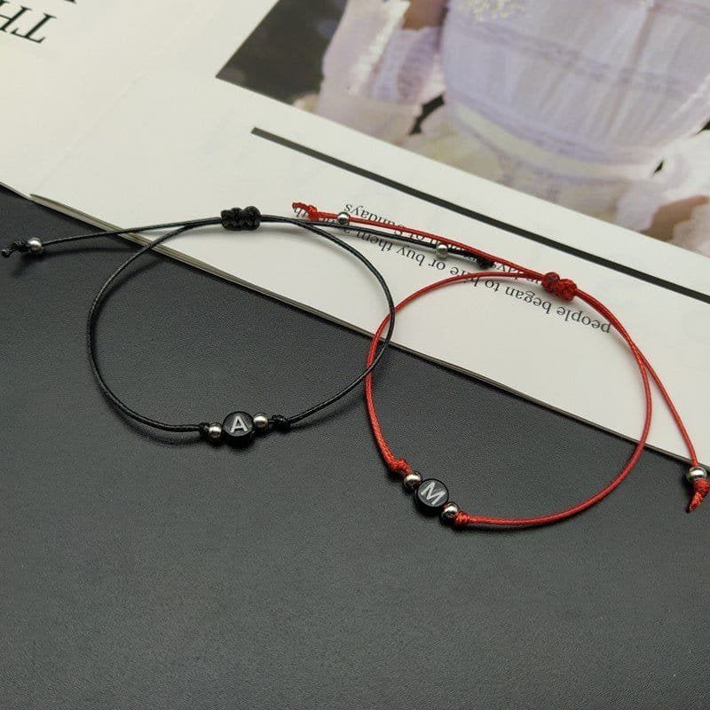 Best Friend Initial Bracelets