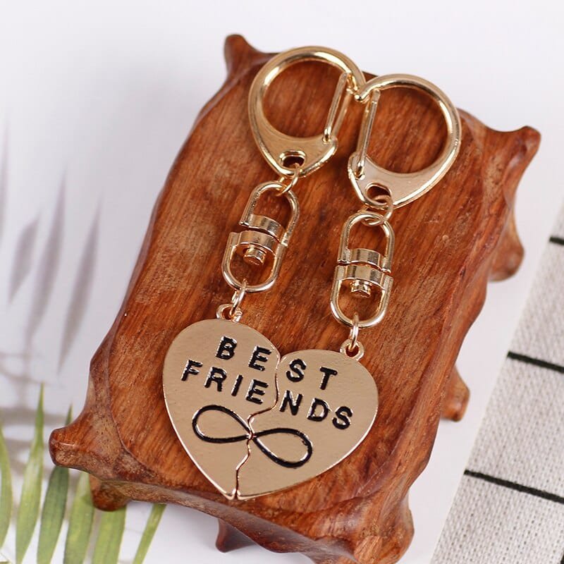 Best Friend Keychain for 2