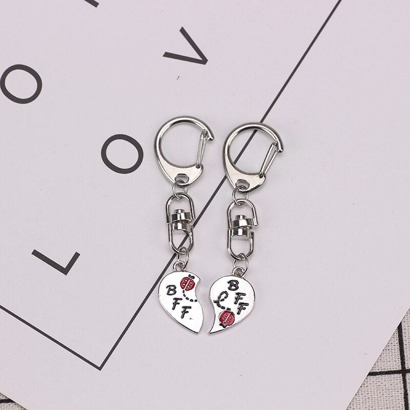 Best Friend Magnetic Key Chain