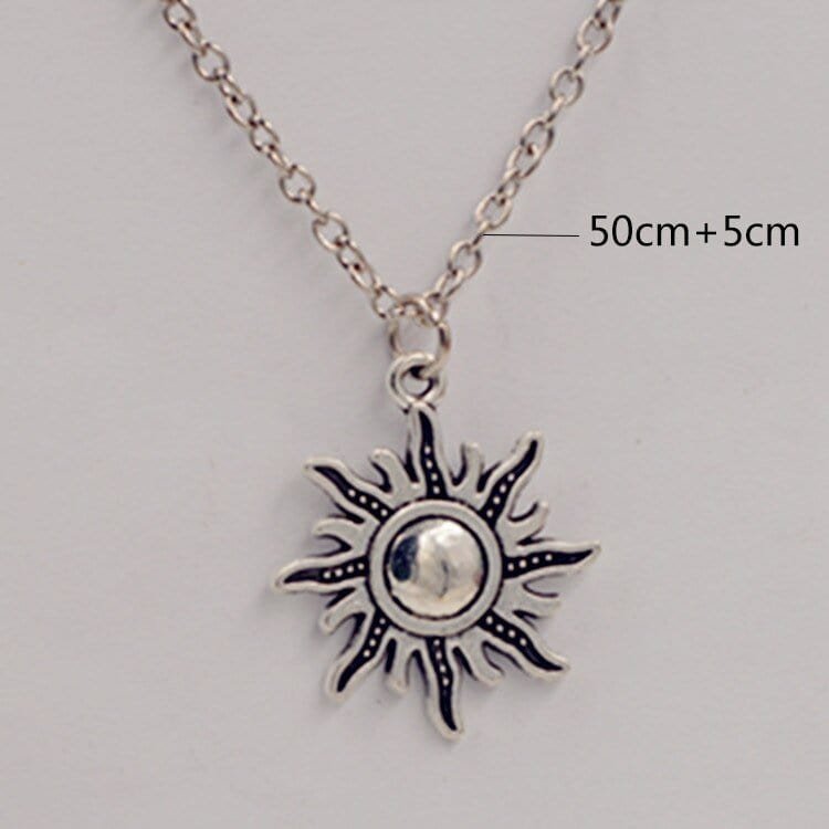 Best Friend Necklaces Sun and Moon