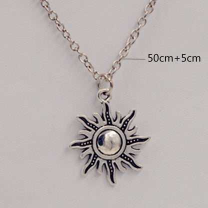 Best Friend Necklaces Sun and Moon