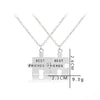 Best Friend Puzzles Piece Necklace