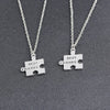 Best Friend Puzzles Piece Necklace