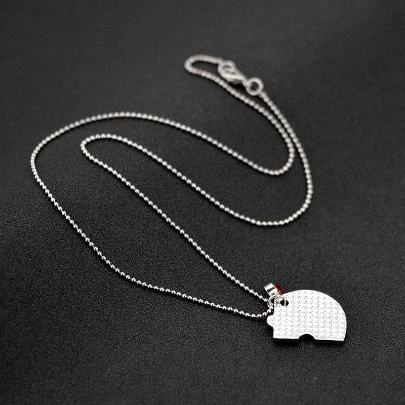 Best Friends Forever Heart Necklace