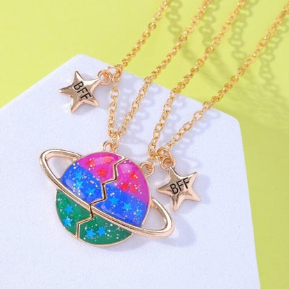 Best Friends Necklace Set 2 Piece