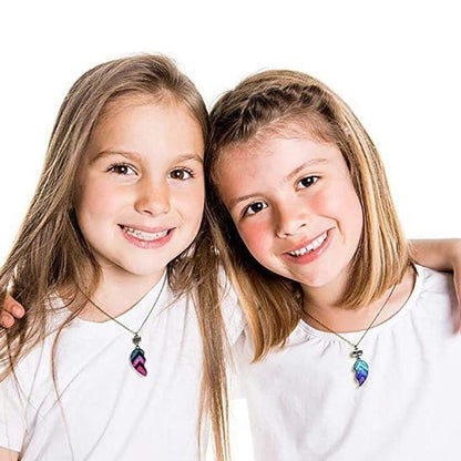 Best Friends Split Heart Necklace