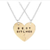 BFF Broken Heart Necklace