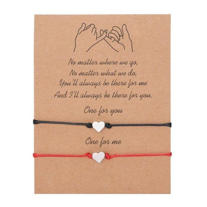 BFF Heart Bracelet