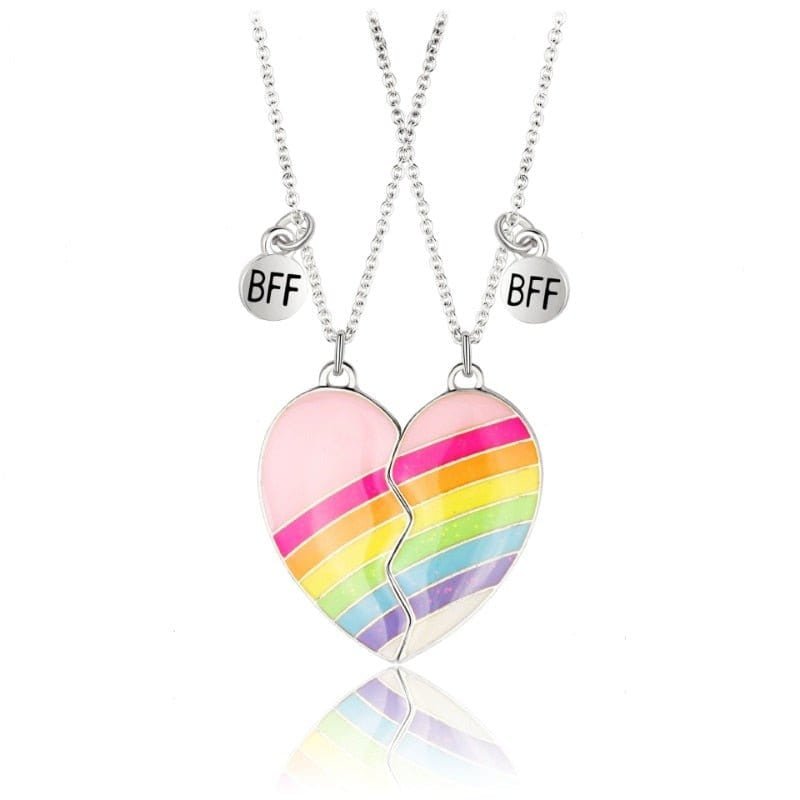 BFF Heart Necklace